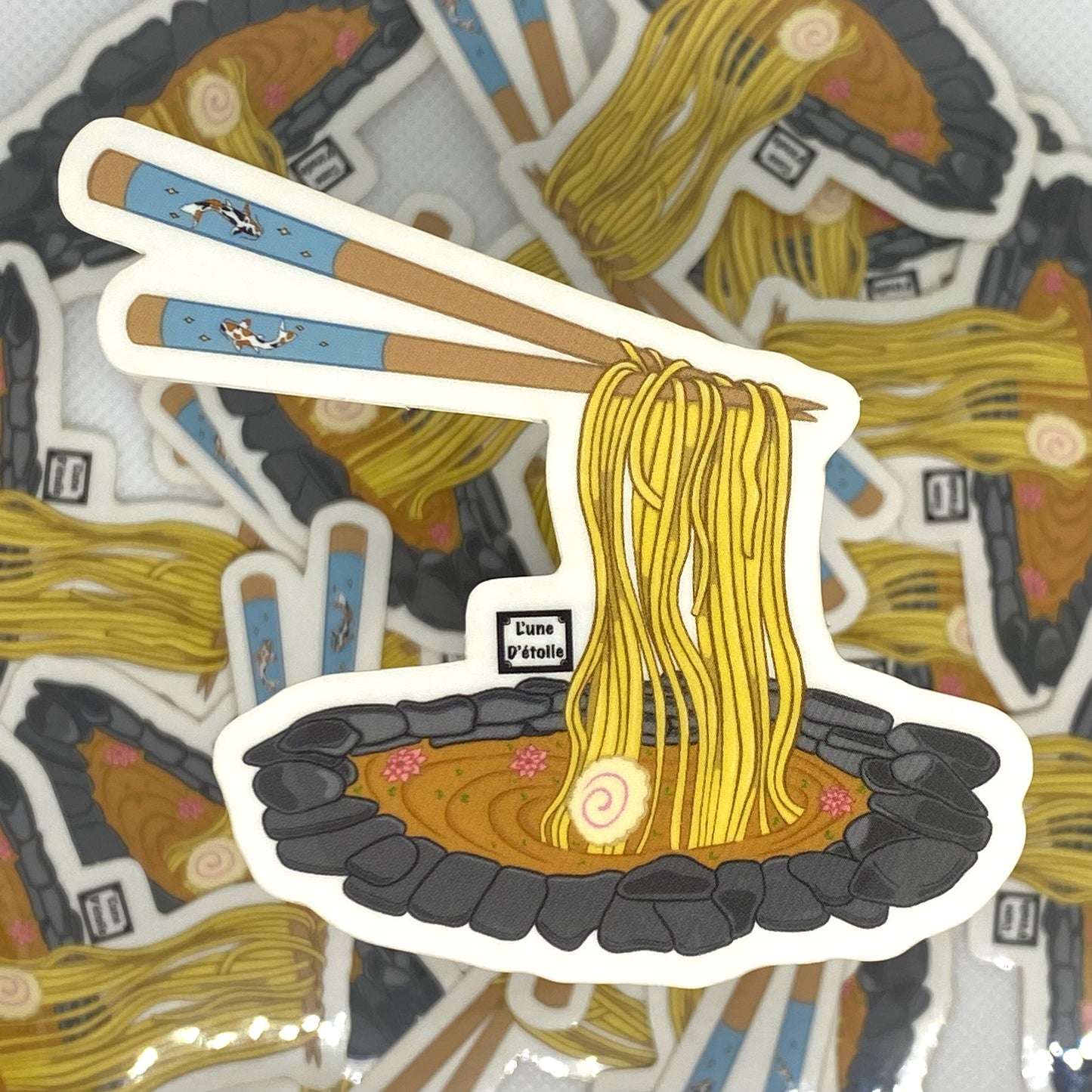 Ramen Pond Sticker